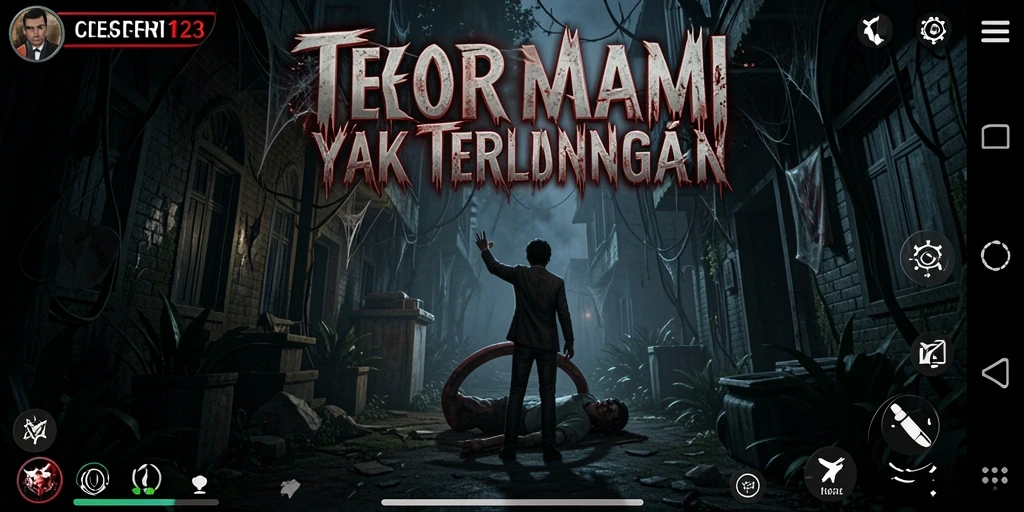 Screenshot gameplay menampilkan suasana mencekam di CERI123.