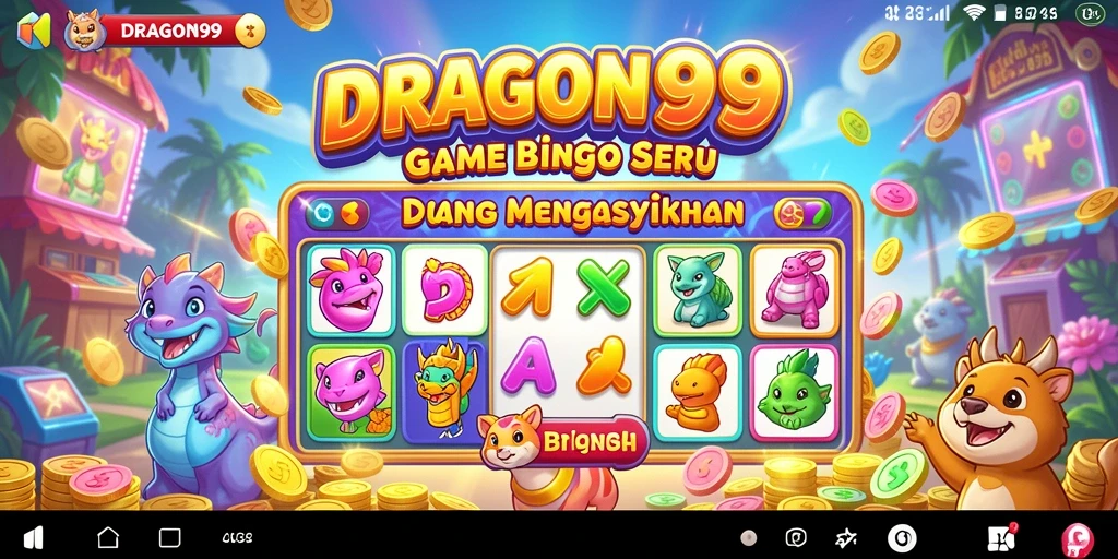 Tampilan gameplay DRAGON99 saat bermain Bingo yang seru.