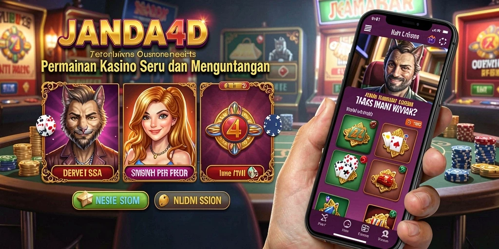 Gameplay menarik di JANDA4D dengan tampilan yang menawan.