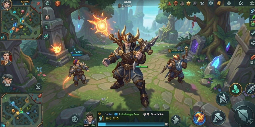 Gameplay KOSTOTO yang menarik dengan aksi seru dan kolaborasi tim.