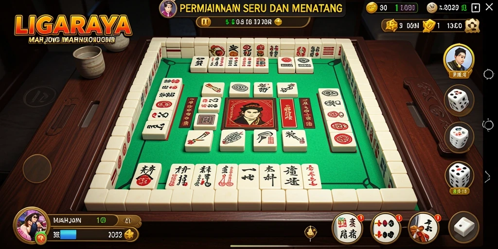 Tampilan gameplay LIGARAYA yang menarik dan seru.