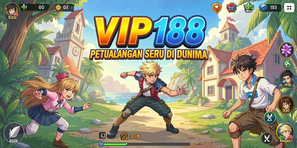 Screenshot gameplay <strong>VIP188</strong> dengan karakter anime yang menarik.